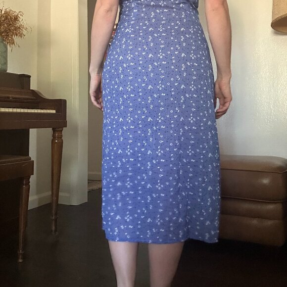 The V Neck Split Floral Dress | M | RIHOAS - Picture 5 of 7